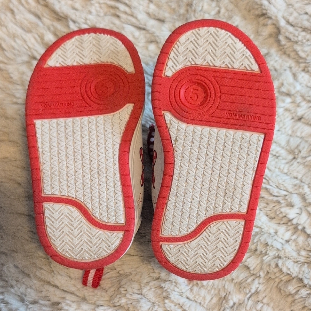 Kids Shoes - White and Red - Picture 3 of 3